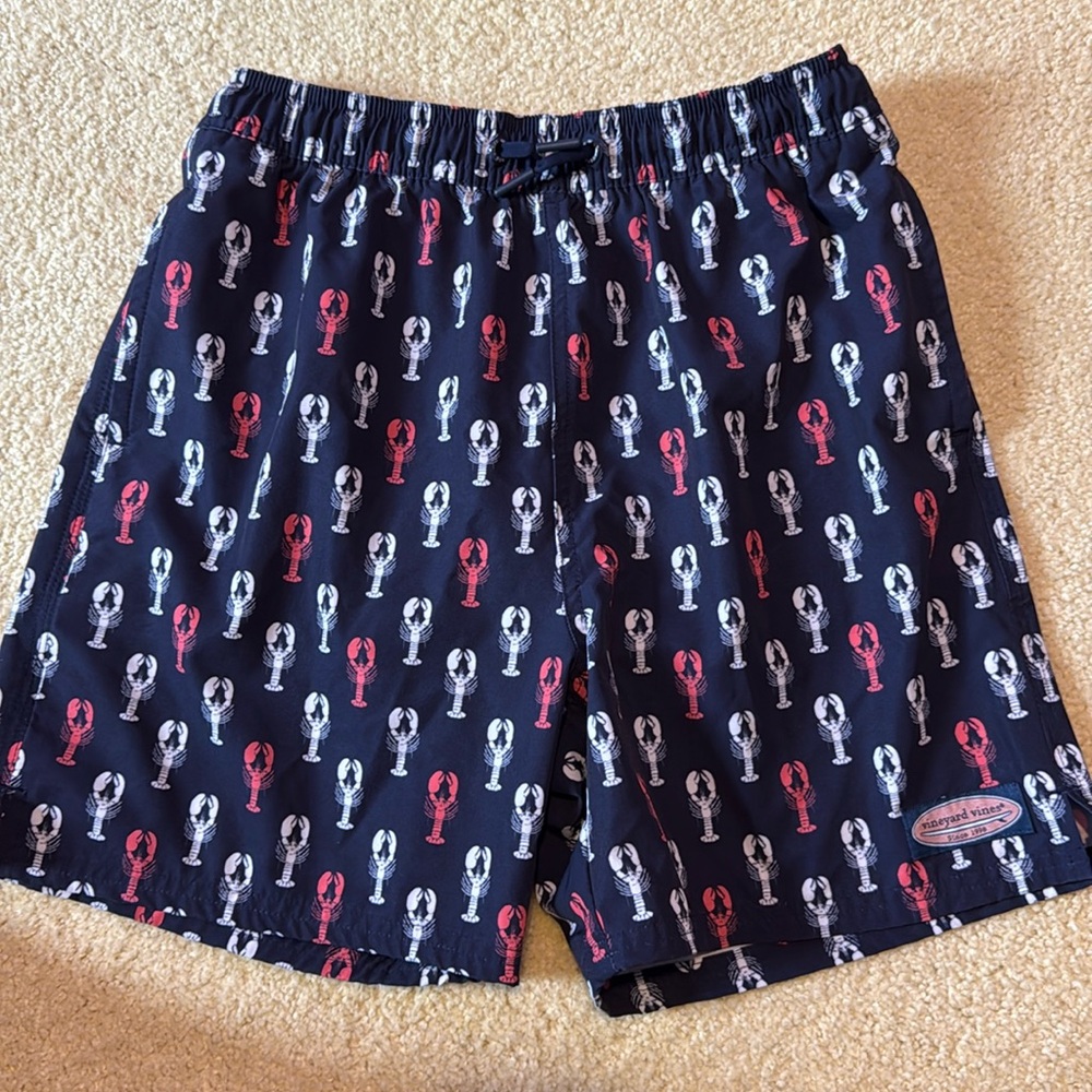 Vineyard vines boys swim suit -L
NWOT
